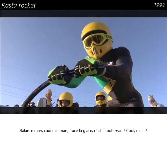 Vignette : Rasta rocket
